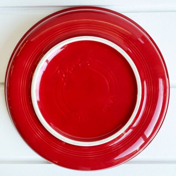 Fiesta Fiestaware Scarlet 2-qt. Serving Bowl Vegetable Bowl Dish Serveware - Picture 4 of 5